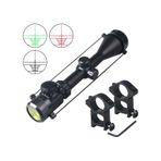 Spike 3-9X50 Zoomlu Dürbünü Kırmızı Yeşil Işık Çelik Gövde