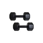 Spin Dambıl Seti, 2x3 kg, 6 kg Toplam, Siyah