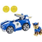 Spin Master Paw Patrol Chase'in Koleksiyon Aksiyon Figürlü Deluxe Film Dönüşen Oyuncak Arabası