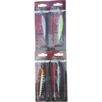 Spin Mühendisi 4'lü Set North Pacific Rapala Maket Balık 13 - 8 gr Levrek,uskumru, Palamut , Çinekop ve Tatlı Su - Renkli