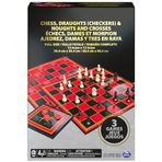 Spinmaster 6033146 Satranç Yazılı/CHECKERS/TTT