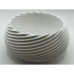 Spiral Dekoratif Kase | 3D Baskı Modern Organizer Ve Masaüstü Aksesuar
