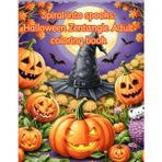 Spiral into Spooks: Halloween Zentangle adult coloring book