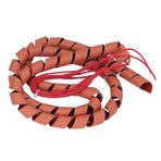 Spiral Silikon Isıtma Bandı, Boru, 220V 70W ısıtma Kablosu, Seri/paralel bağlantı, Metal/plastik Borular, Donma koruması Için (12mm(0.47in) Dış Çap)