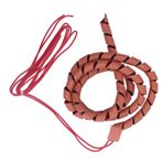 Spiral Silikon Isıtma Bandı, Boru, 220V 70W ısıtma Kablosu, Seri/paralel bağlantı, Metal/plastik Borular, Donma koruması Için (8mm(0.31in) Dış Çap)