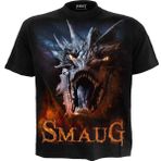 Spiral WB Studio - Hobbit - Smaug - Tişört Siyah - XXL