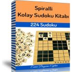 Spiralli Kolay Sudoku Kitabı