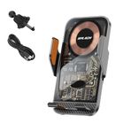 SPLACH Zippy S Kablosuz Şarj Telefon Tutacağı, Otomatik Sensörlü Telefon Tutucu, iPhone Samsung Google ve Tüm 4,7 inç - 6,8 inç Telefonlarla Uyumlu