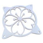 splash n color 120 mm Sakura Fan Izgarası Dekoratif Kapak, Süper Sevimli Fonksiyonel Kiraz Çiçeği Soğutma PC Fan Kapağı Koruyucu, Bilgisayar Donanımı için, Sakura PC Aksesuarları Oyun CPU, Kolay Kurulum