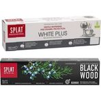 Splat 75 ml Black Wood + Splat White Plus 100 ml Diş Macunu