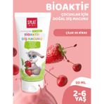 Splat Kids Doğal Diş Macunu 50 ml Vişne ve Çilek Aromalı 2-6 Yaş İçin Hipoalerjenik