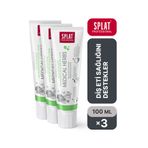 Splat Medical Herbs Bitkisel Jel Diş Macunu Florürlü Kalsiyumlu Mine Güçlendirici 100 ML 3 Adet
