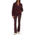 Splits59 Harris Sherpa Fleece Jacket, Şık, Fonksiyonel ve Sıcak Burgundy Polar Ceket - M - Bordo