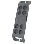 SPN3180A/62 Akım Korumalı Priz 2400J 8'li (2m), Gri