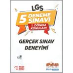 Spoiler Yayınları LGS 1. Dönem 5'li Deneme 2023 Basımı 8. Sınıf İçin Gerçek Sınav Deneyimi