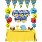 Sponge Bob Sünger Patrick Bob Kare Pantolon 16 Kişilik Doğum Günü Parti Malzemeleri Süsleri Seti Ekost