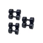 Spor 3Çift Dambıl Set 7Kg X 2Adet+9Kg X 2Adet + 10Kg X 2Adet
