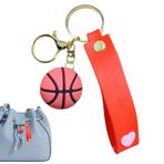 Spor Anahtarları, Top Key Zinciri | Silikon 3D Top İyi Şans Anahtarları | Erkek Sırt Çantası Kolye, Spor Partisi Favors, Okul Karnavalı için Spor Fan Anahtar Yüzükleri