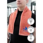 Spor Antrenman Havlusu 105x30 - Kiremit - 100 x 25 cm