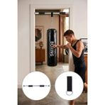 Spor Byfit 70 cm x 25 cm Siyah Renk Boks Kum Torbası ve Çok Amaçlı Barfiks Demiri