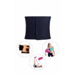 Spor Byfit Geniş Neopren Termal Bel Korsesi + Pilates Denge Topu + Pilates Bandı - 3'LÜ SET