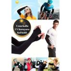 Spor Esnek Uzun Kol Anti Uv Güneş Koruyucu Kol Kılıfı Bisiklet Motosiklet Koşu Kolluk Tesettür - Seçenek 1