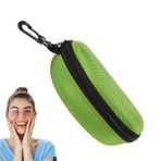 Spor Gözlük Kılıfı,Kancalı Koruyucu Gözlük Kabı | Şok Emici Keçe Astarlı Kemer Klipsli Gözlük Kabı Kadın ve Çocuklar İçin Bisiklet Kampçılık Yürüyüş