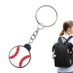Spor Topu Anahtarlıklar,Spor Anahtarlıklar - Basketbol Anahtarlık - Futbol Dekorasyon Anahtarlık Futbol Anahtar Yüzükler Beyzbol Kolye Anahtarlıklar Goodie Çanta için Tutucu