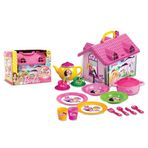 Spor35 01816 Barbie Ev Çay Seti Kız Erkek Çocuk Oyuncak Eğitici Oyuncaklar