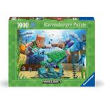 Spor35 120004219 Minecraft 1000 parça Ravensburger Puzzle Kız Erkek Çocuk Oyuncak Eğitici Oyuncaklar