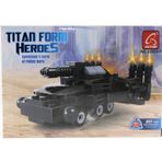 Spor35 Ausini 90 Parça Titan Polis Lazer Panzer 25521-1 Kız Erkek Çocuk Oyuncak Eğitici Oyuncaklar