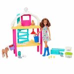 Spor35 Barbie Eğlenceli Çiftlik Hayatı HGY88 Kız Erkek Çocuk Oyuncak Eğitici Oyuncaklar