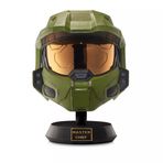 Spor35 Halo Gerçekçi Master Chief Miğferi ve Sergi Standı Kız Erkek Çocuk Oyuncak Eğitici Oyuncaklar