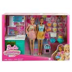 Spor35 HJY94 Barbie Brooklyn ve Malibu Pasta Yapıyor Oyun Seti Kız Erkek Çocuk Oyuncak Eğitici Oyuncaklar