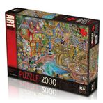 Spor35 KS Games Pontcheffs 2000 Parça Puzzle Kız Erkek Çocuk Oyuncak Eğitici Oyuncaklar
