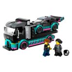 Spor35 LEGO City Yarış Arabası ve Araba Taşıyıcı Kamyon 60406 Kız Erkek Çocuk Oyuncak Eğitici Oyuncaklar