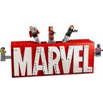 Spor35 LEGO Marvel MARVEL Logosu ve Minifigürleri 76313 Kız Erkek Çocuk Oyuncak Eğitici Oyuncaklar