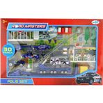 Spor35 Merdivenli Metal Polis Seti Jp6106 Kız Erkek Çocuk Oyuncak Eğitici Oyuncaklar