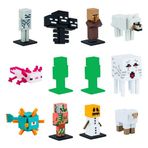 Spor35 Minecraft 3D Figür Toppeez 12'li Delüks Set Kız Erkek Çocuk Oyuncak Eğitici Oyuncaklar