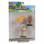 Spor35 Minecraft 3D Figür Toppeez 3'lü Set Kız Erkek Çocuk Oyuncak Eğitici Oyuncaklar