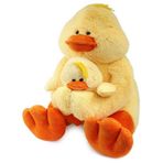 Spor35 Peluş Yavrulu Ördek 80cm. Kız Erkek Çocuk Oyuncak Eğitici Oyuncaklar