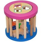 Spor35 Playwood Eğitici Ahşap Silindir Bultak Kız Erkek Çocuk Oyuncak Eğitici Oyuncaklar