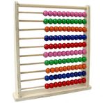 Spor35 Playwood Eğitici Büyük Ahşap Abaküs Kız Erkek Çocuk Oyuncak Eğitici Oyuncaklar