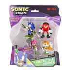 Spor35 PMI SON2240 Sonic 5'li Figür Blister Asorti 1 özel sürpriz figür Kız Erkek Çocuk Oyuncak Eğitici Oyu