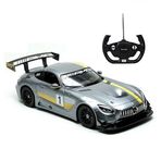 Spor35 Rastar Kumandalı 1:14 Mercedes AMG GT3 Kız Erkek Çocuk Oyuncak Eğitici Oyuncaklar