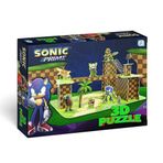 Spor35 SO7947 Sonic 3D Puzzle -Laçokids Kız Erkek Çocuk Oyuncak Eğitici Oyuncaklar