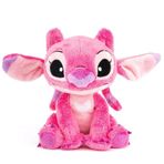 Spor35 Stitch Angel Peluş 50cm Kız Erkek Çocuk Oyuncak Eğitici Oyuncaklar
