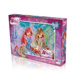 Spor35 WINX 714 Puzzle 100/WINX PUZZLE 100 PARÇA Kız Erkek Çocuk Oyuncak Eğitici Oyuncaklar