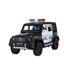 Spor35 XHD-B2433 -Vardem Çek Bırak Işıklı ve Sesli G Polis Metal Jeep 1:24 Kız Erkek Çocuk Oyuncak Eğitici