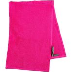 Sporcu Havlusu, Pamuklu, Antibakteriyel, Ter Emici Spor Havlusu - Fuşya - 30 x 90 cm